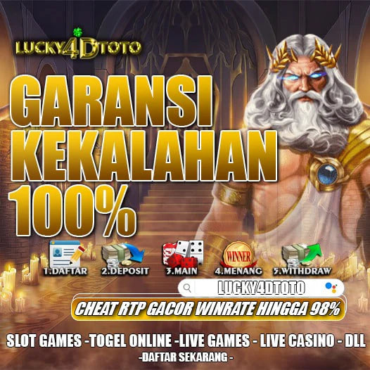 LUCKY4DTOTO SLOT ONLINE GAMING DUNIA